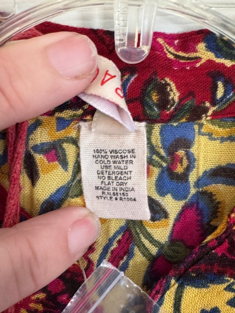 Raga X Anthropologie Maxi Dress Yellow Red Floral Boho Floral Boho Halter XS NEW - Picture 8 of 11